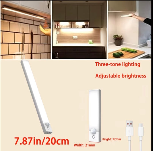 Lumo Motion Sensor LED Light – USB Rechargeable, Wireless 3-Tone Lighting